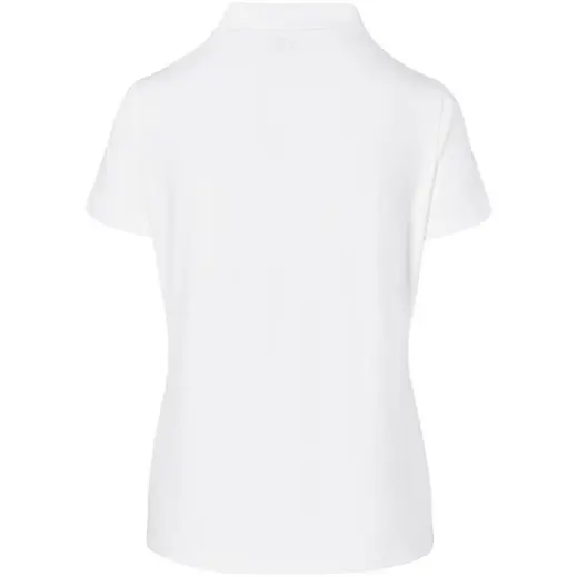Ladies Prima Stretch Golf Shirt White Back